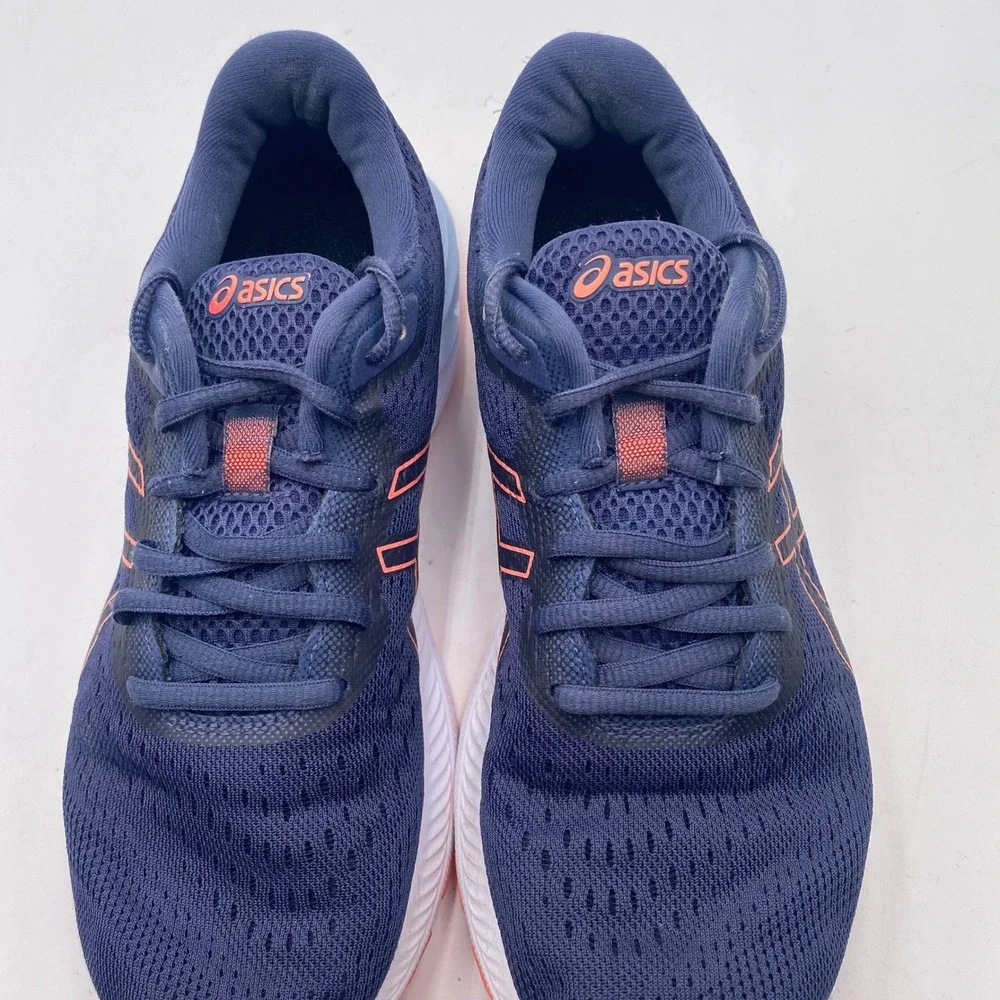 ASICS Gel-Excite 8 Running Shoes Womens 8 Blue Coral Mesh Athletic Sneakers Low